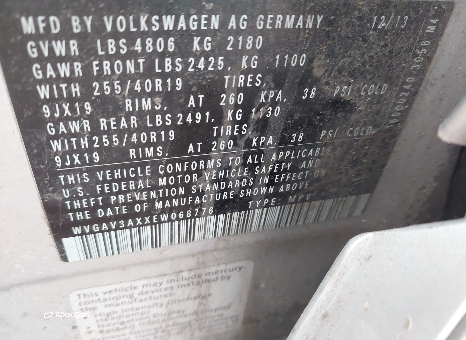 Volkswagen Tiguan 2014