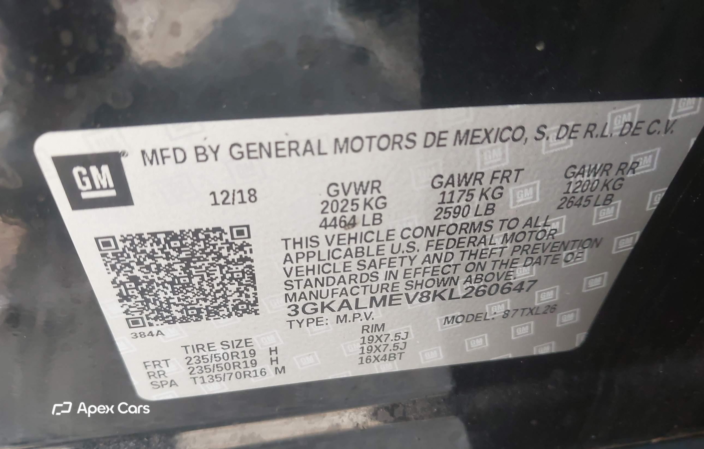 GMC Terrain 2019