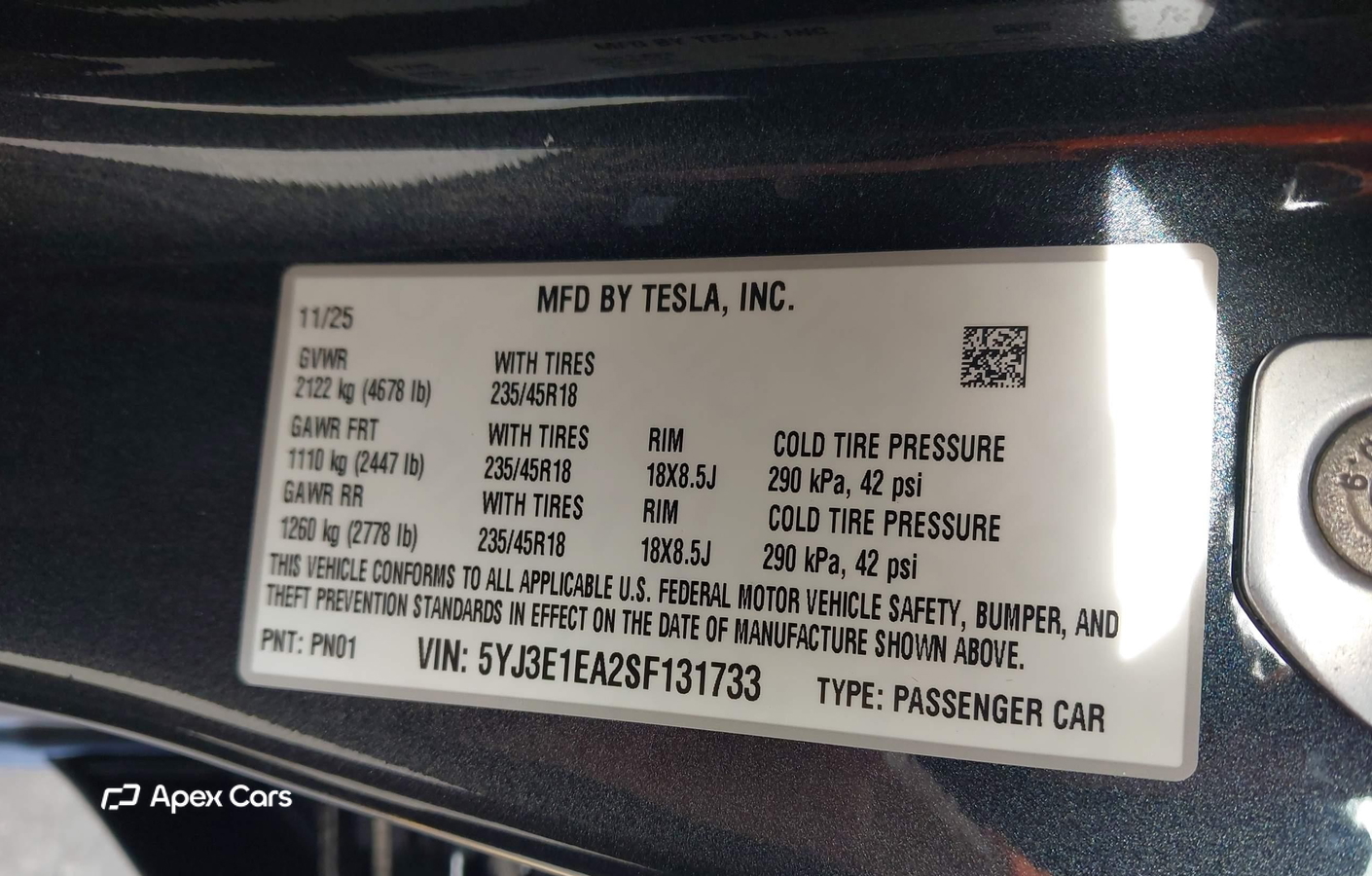 Tesla Model 3 2025