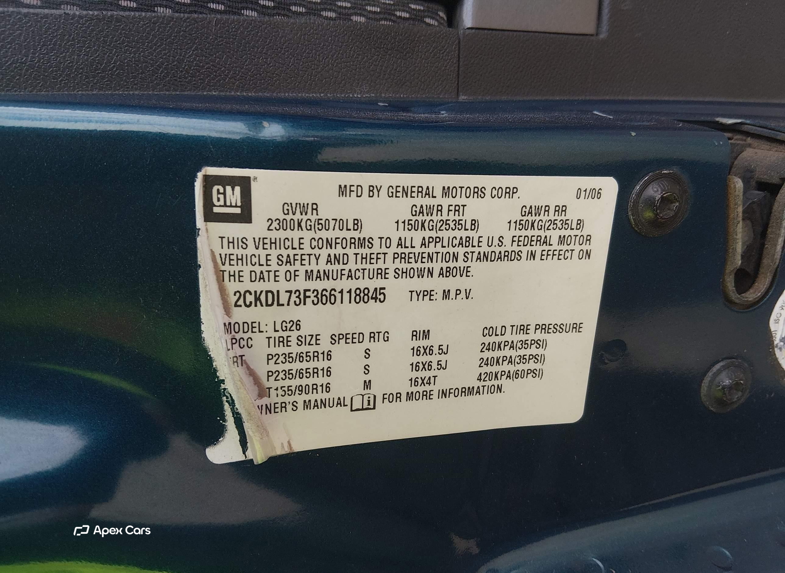 Pontiac Torrent 2006