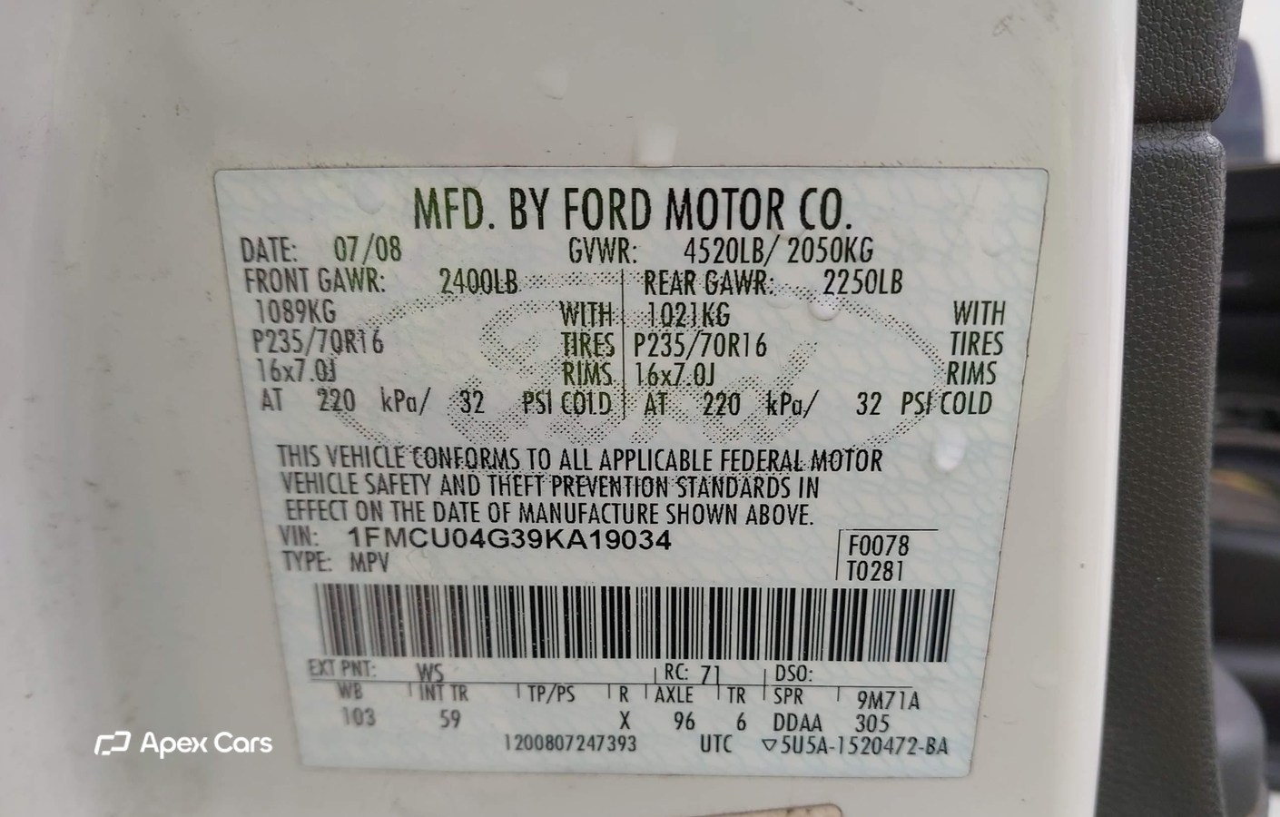 Ford Escape 2009
