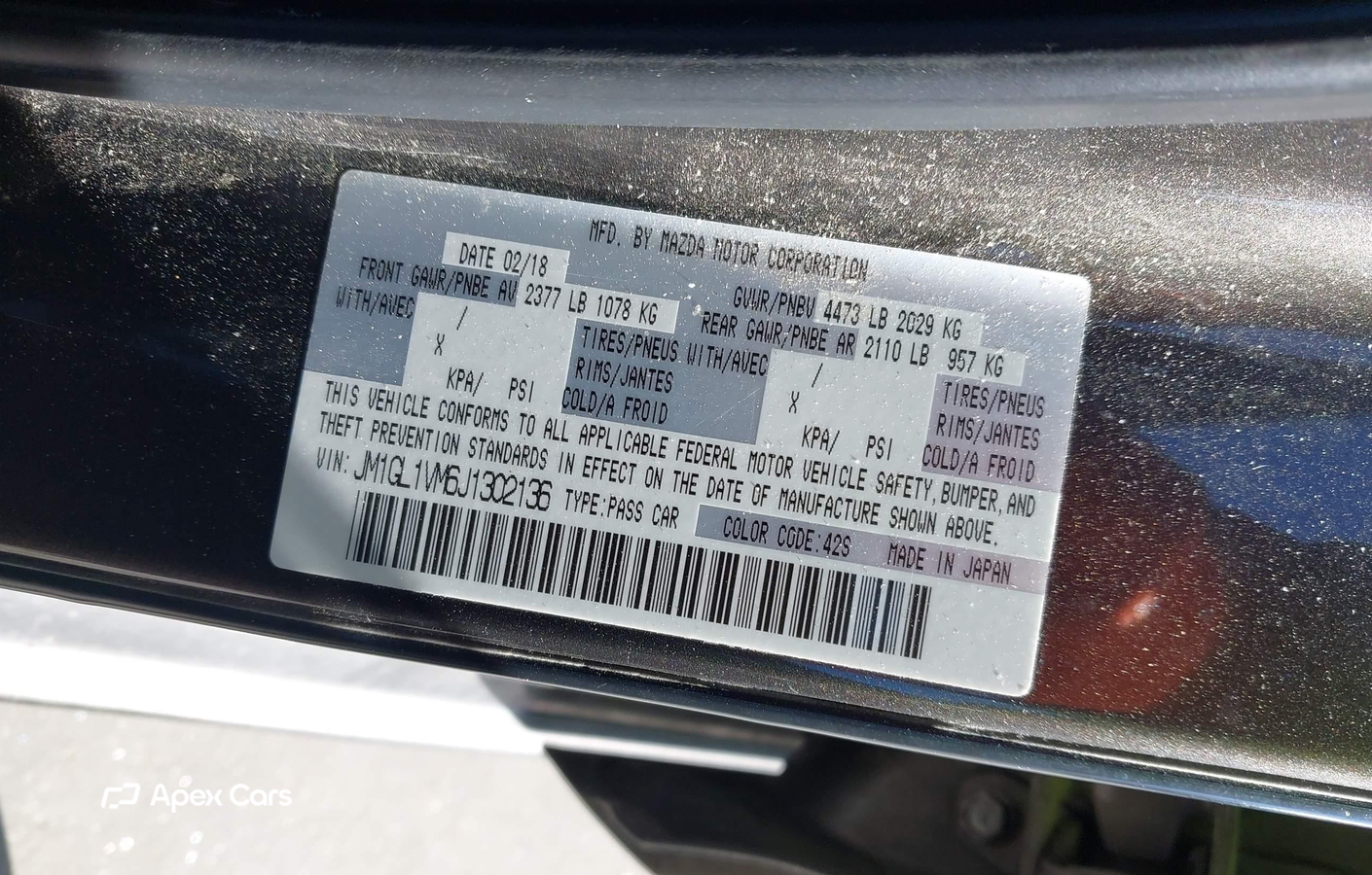 Mazda 6 2018