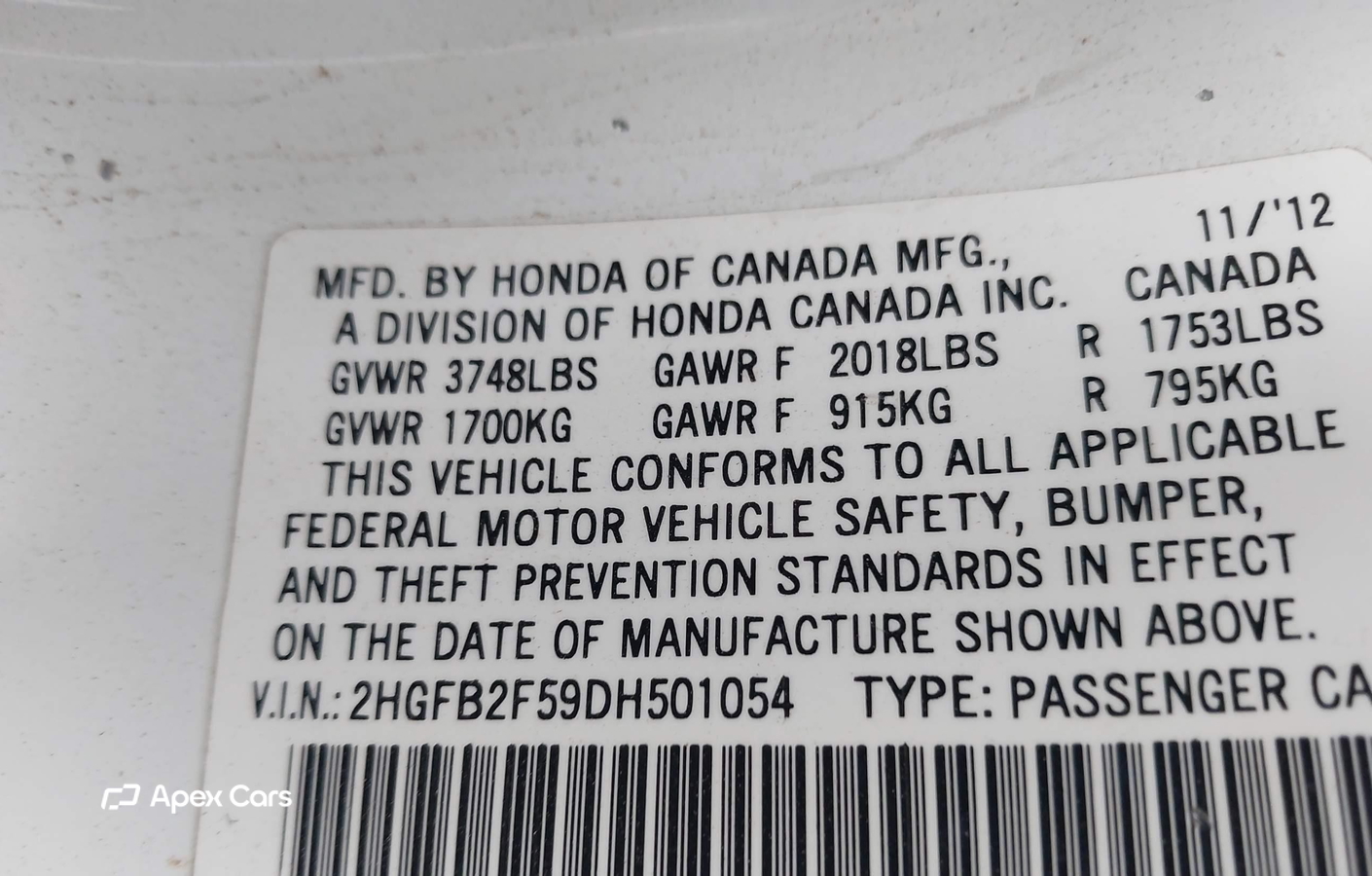Honda Civic 2013