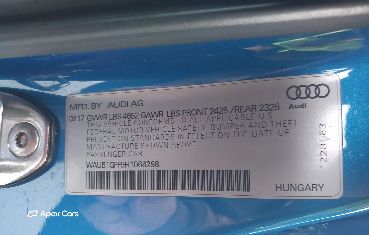 Audi S3 2017