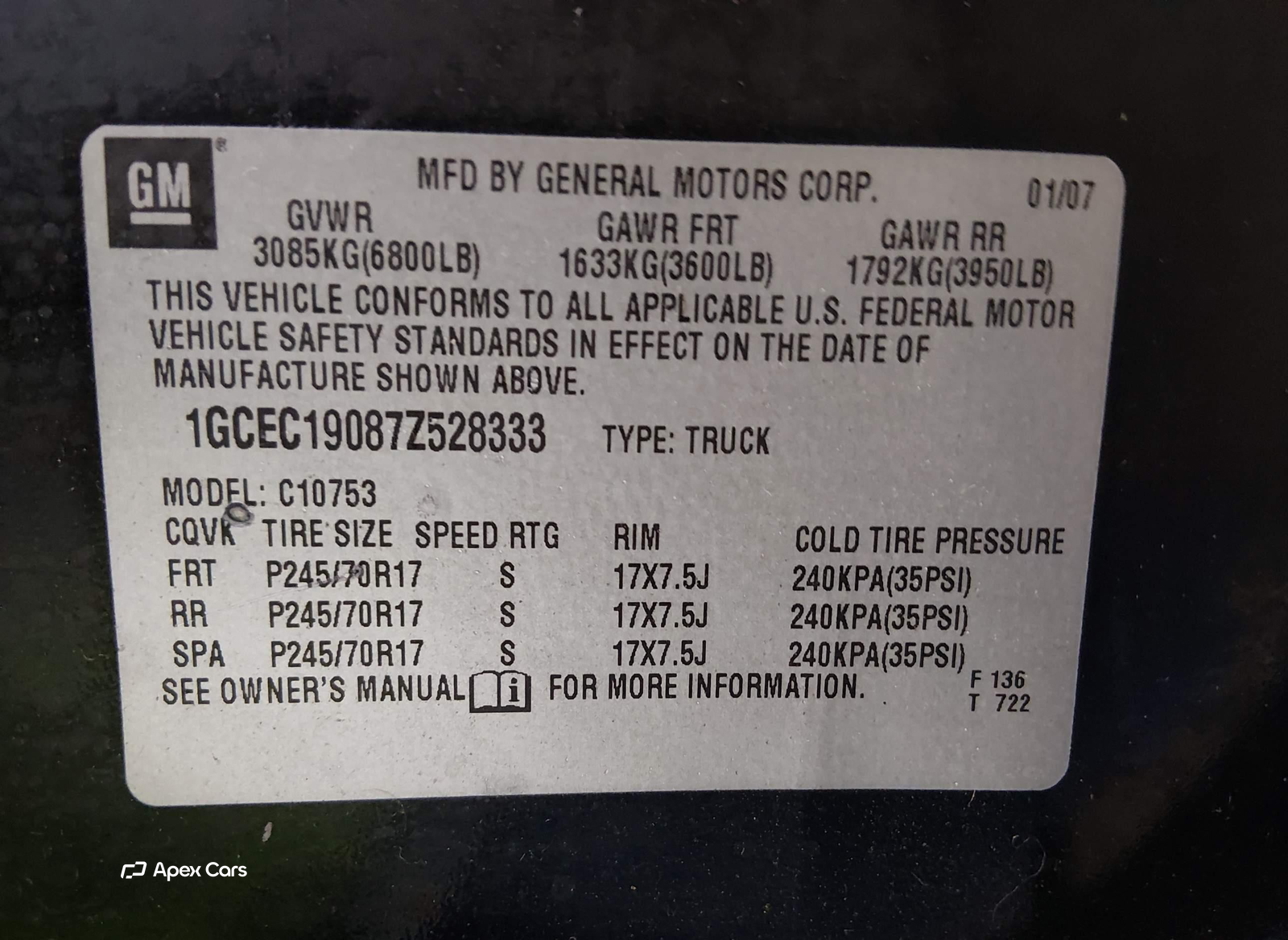 Chevrolet Silverado 2007