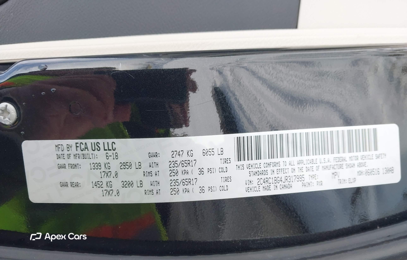 Chrysler Pacifica 2018