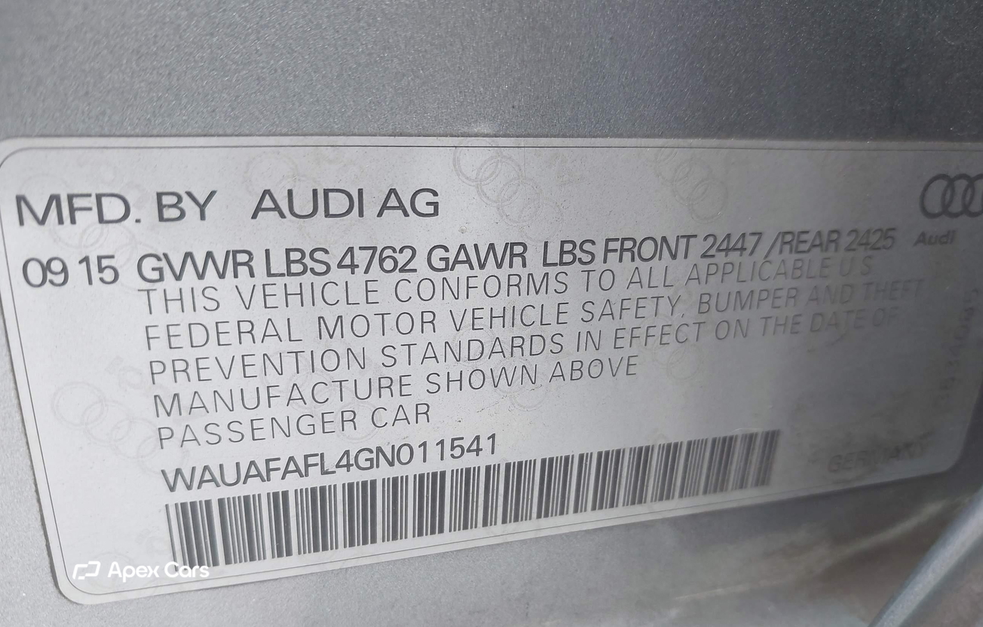 Audi A4 2016