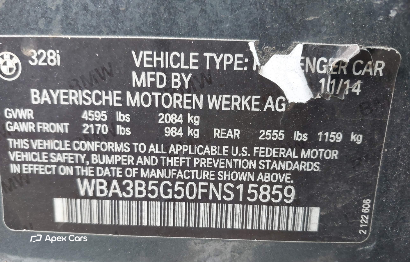 BMW Series 3 2015