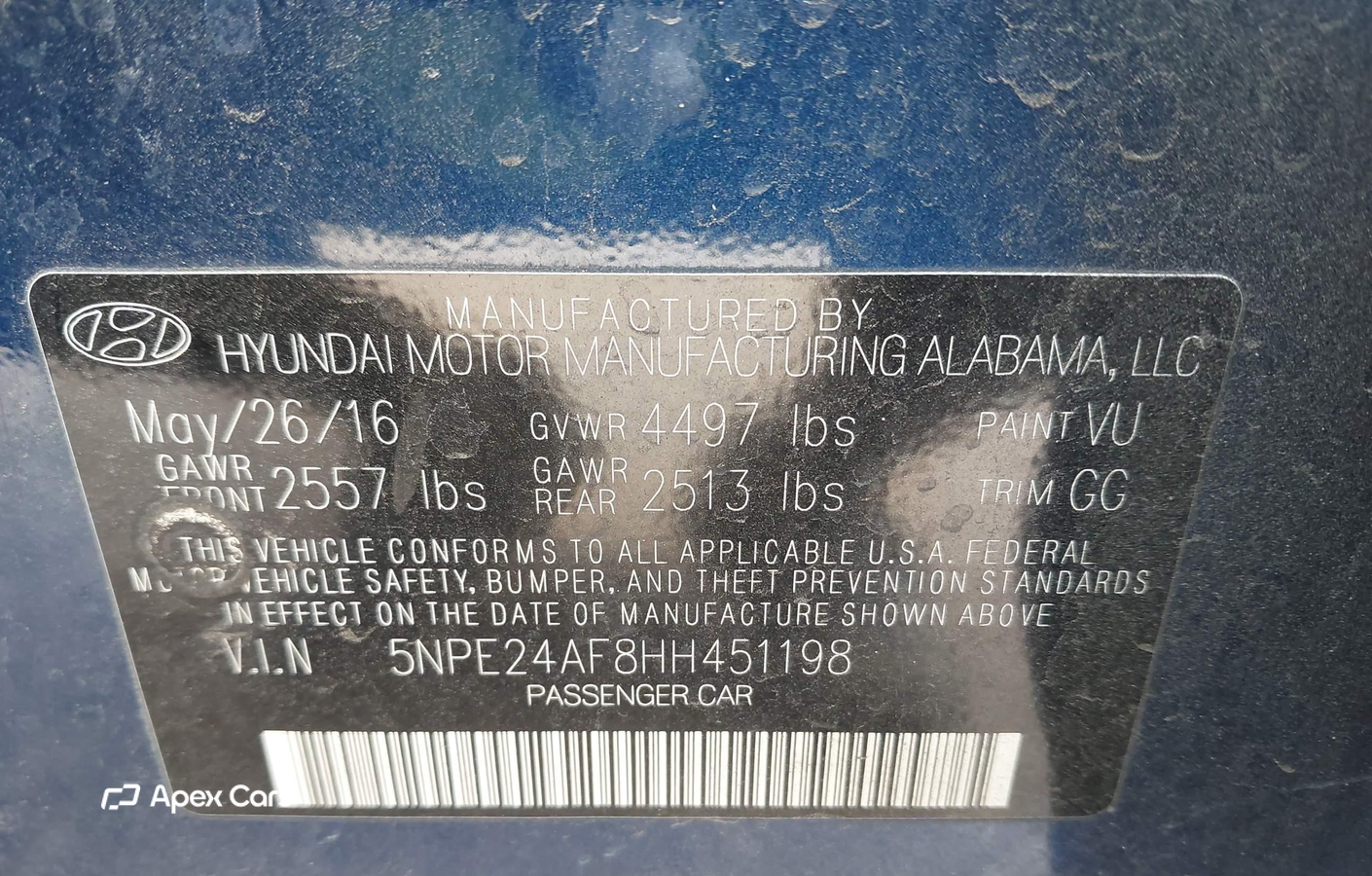 Hyundai Sonata 2017