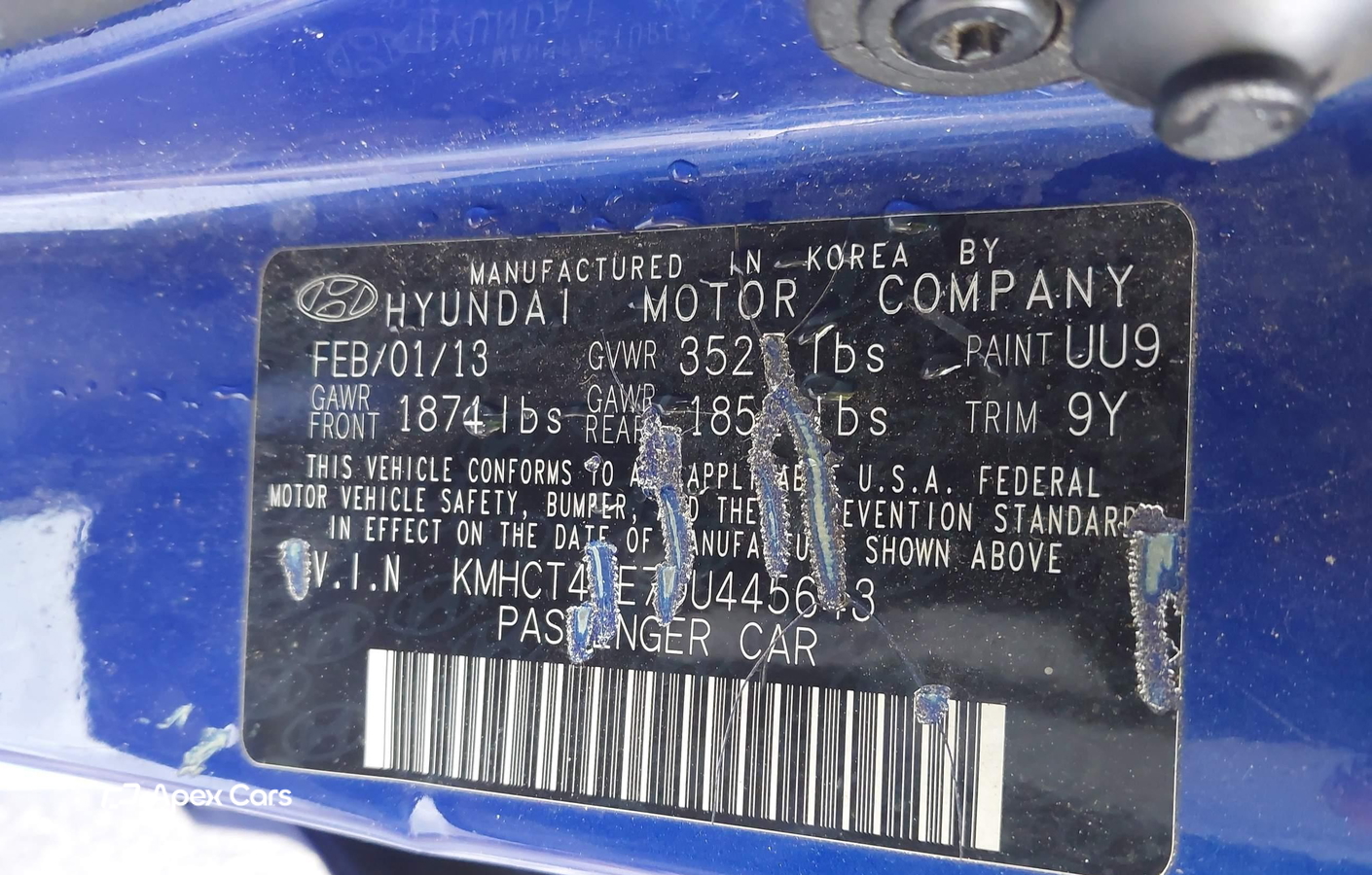 Hyundai Accent 2013