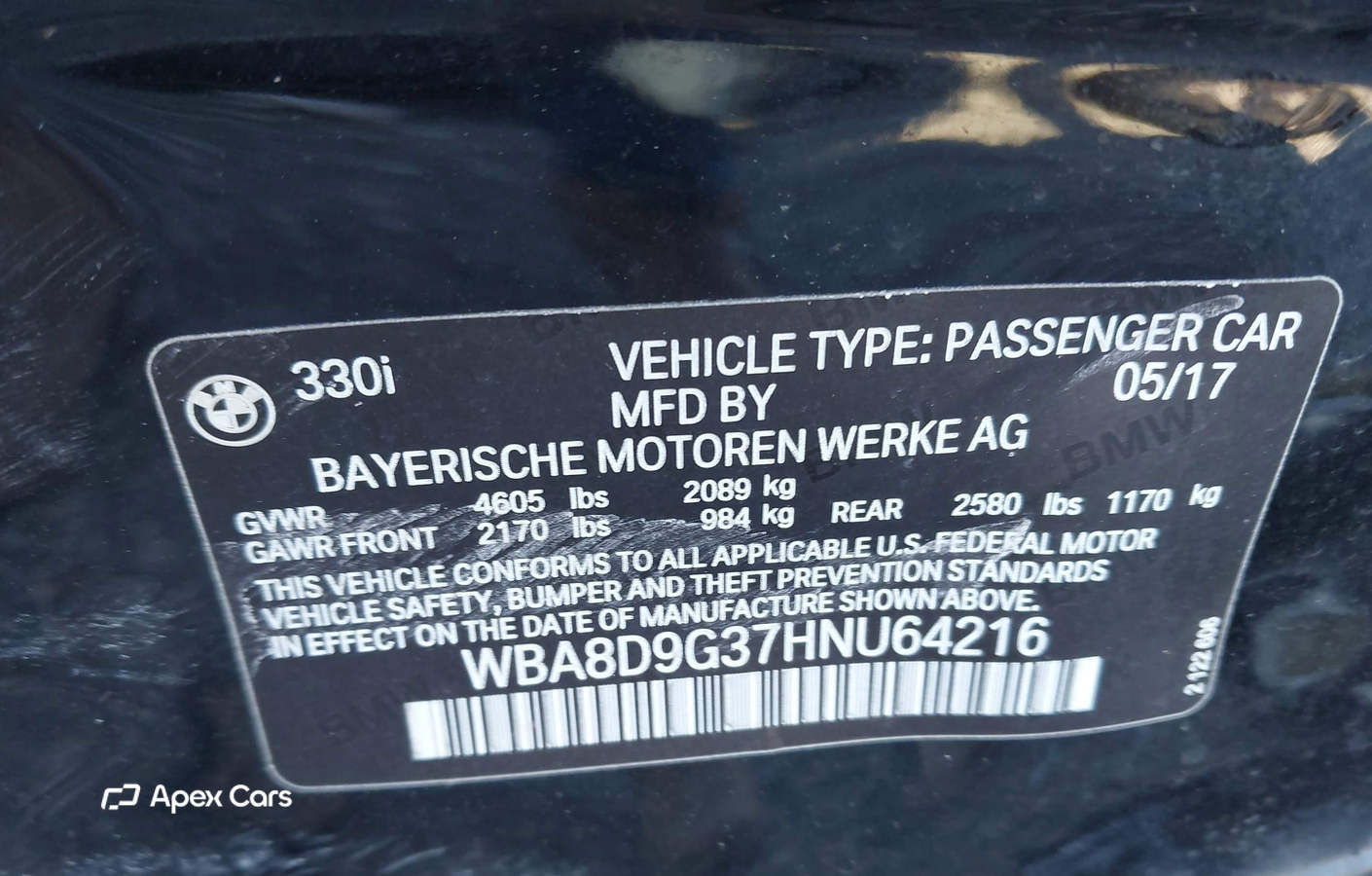 BMW Series 3 2017