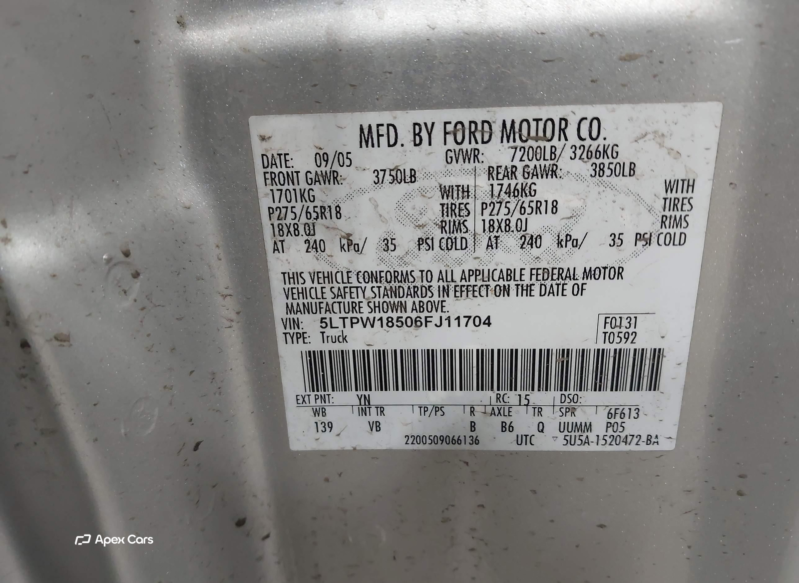 Lincoln Mark LT 2006