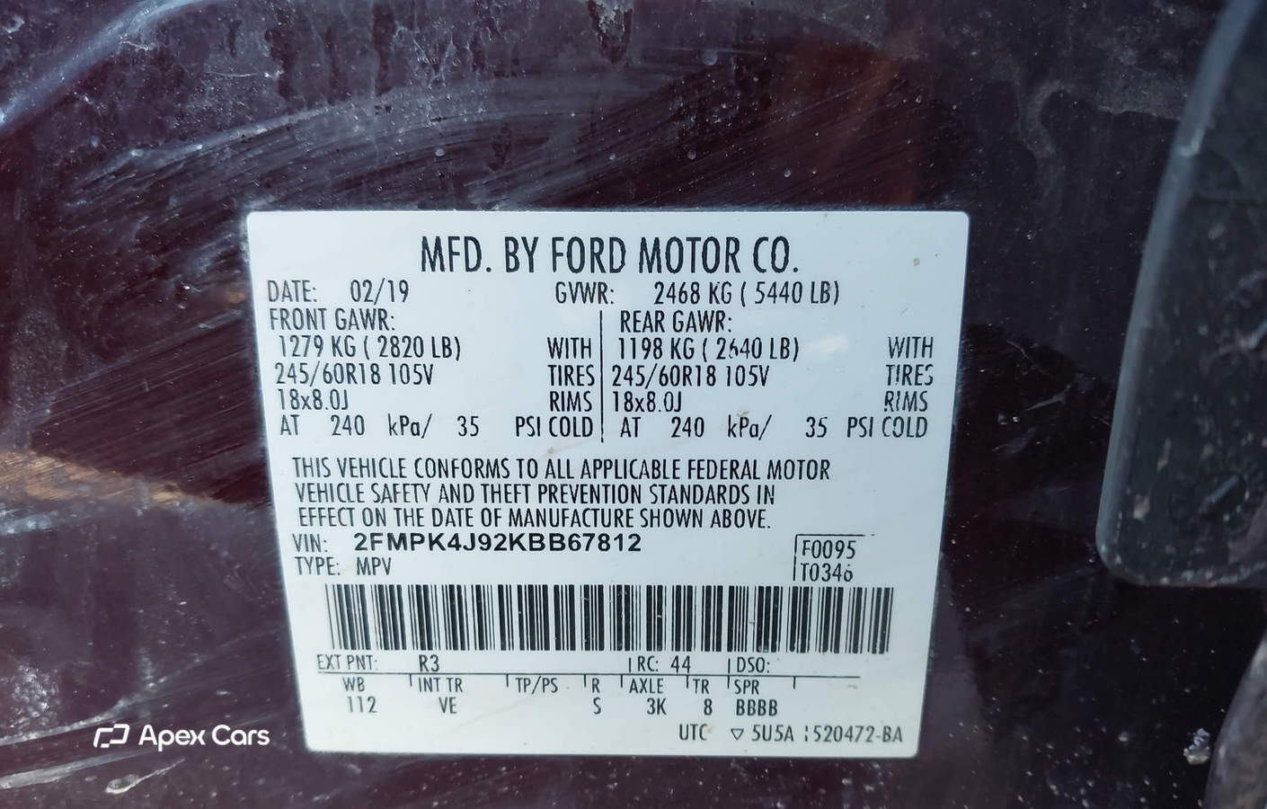 Ford Edge 2019