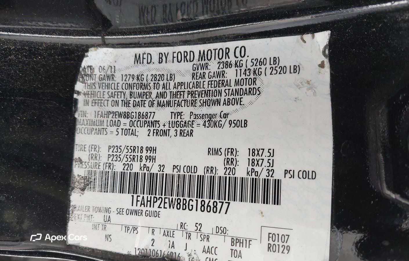 Ford Taurus 2011