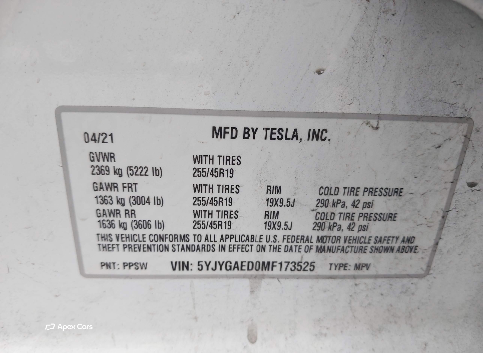 Tesla Model Y 2021