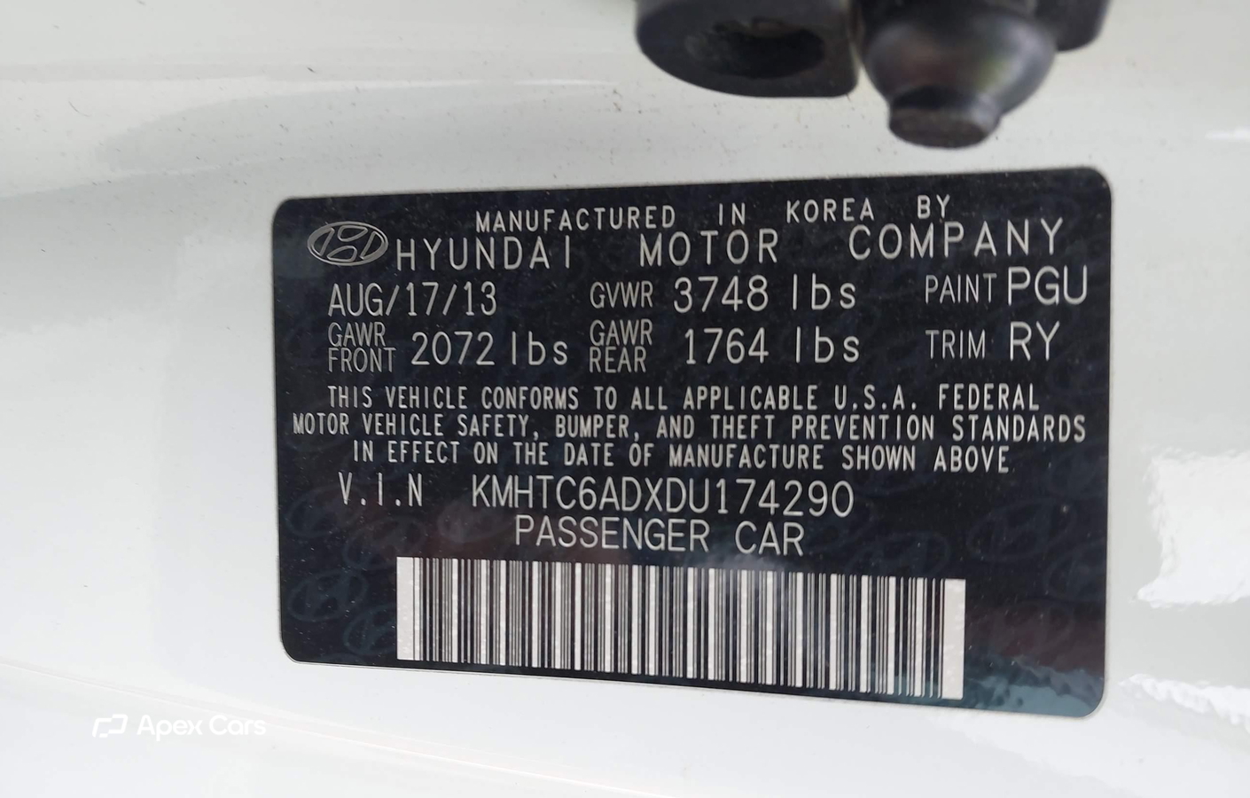Hyundai Veloster 2013