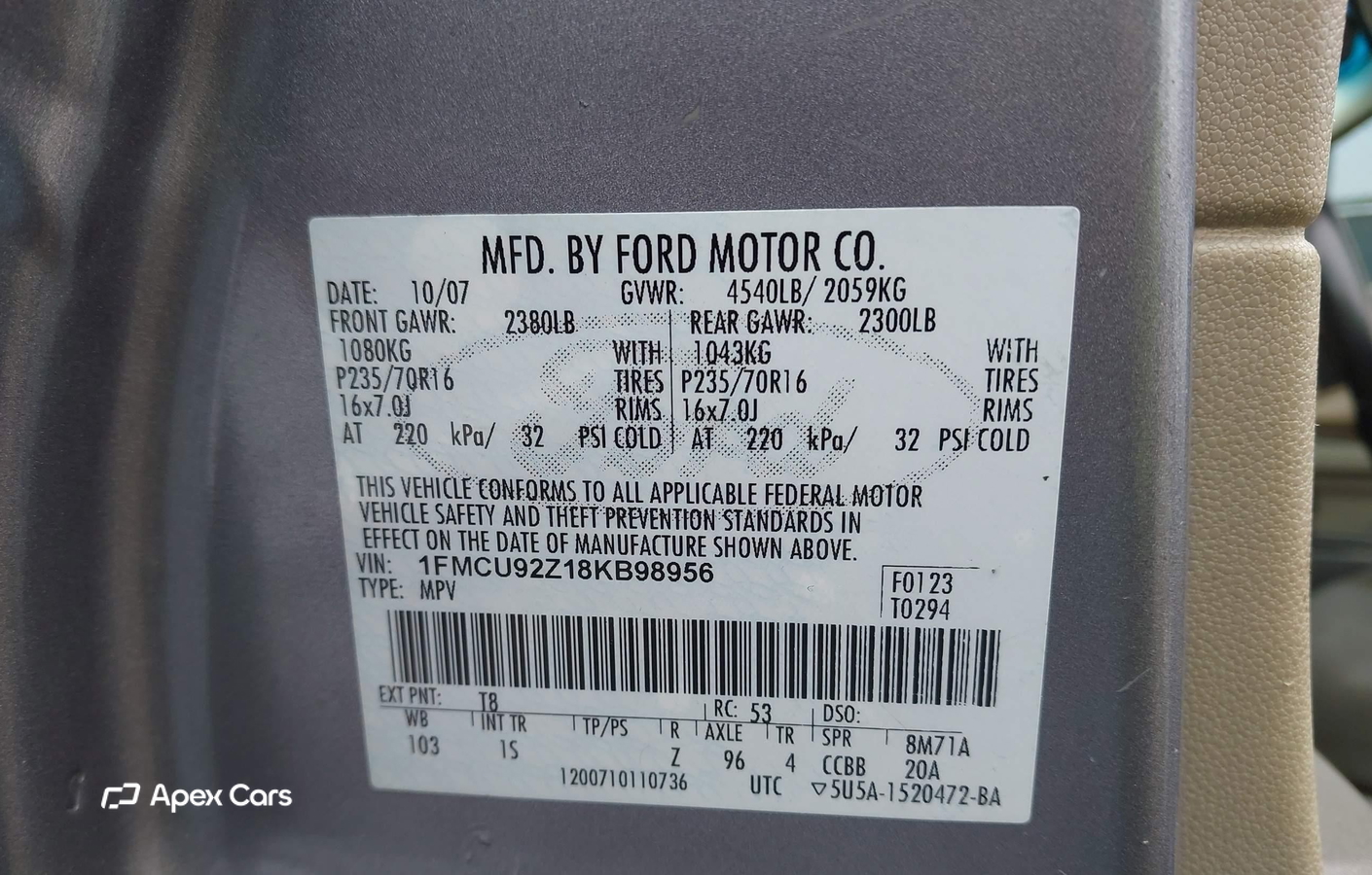Ford Escape 2008