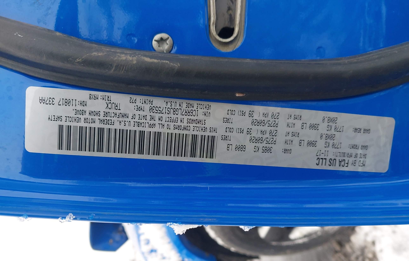 RAM 1500 2018