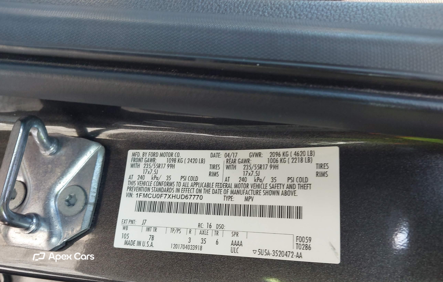 Ford Escape 2017