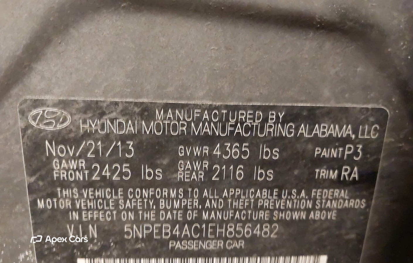 Hyundai Sonata 2014