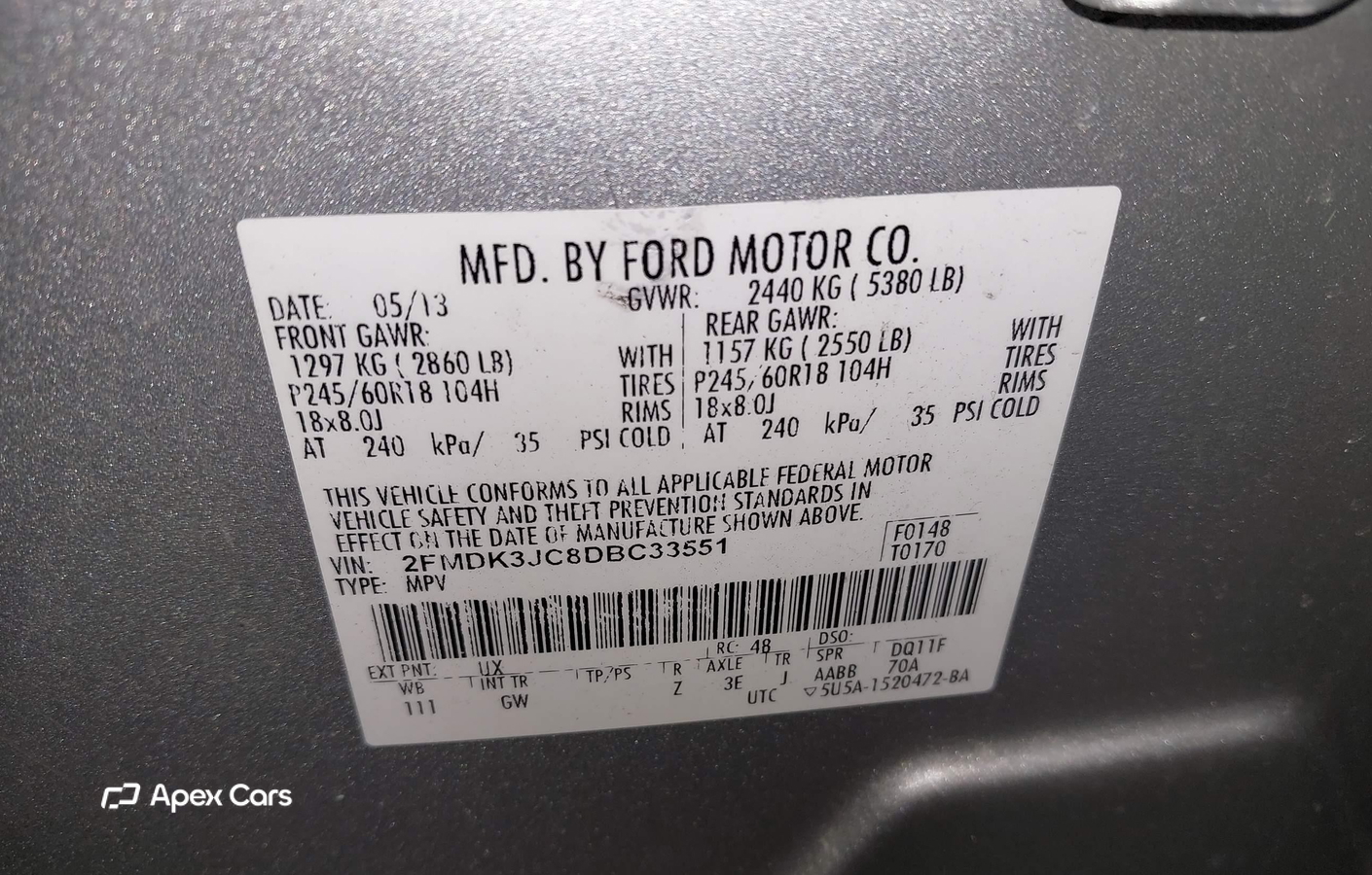 Ford Edge 2013