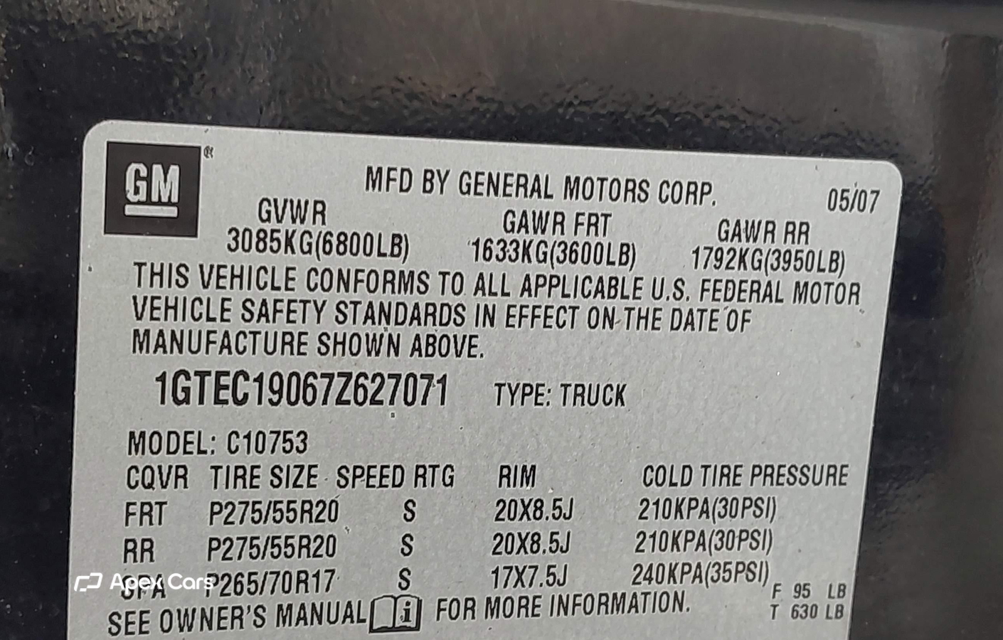 GMC Sierra 2007