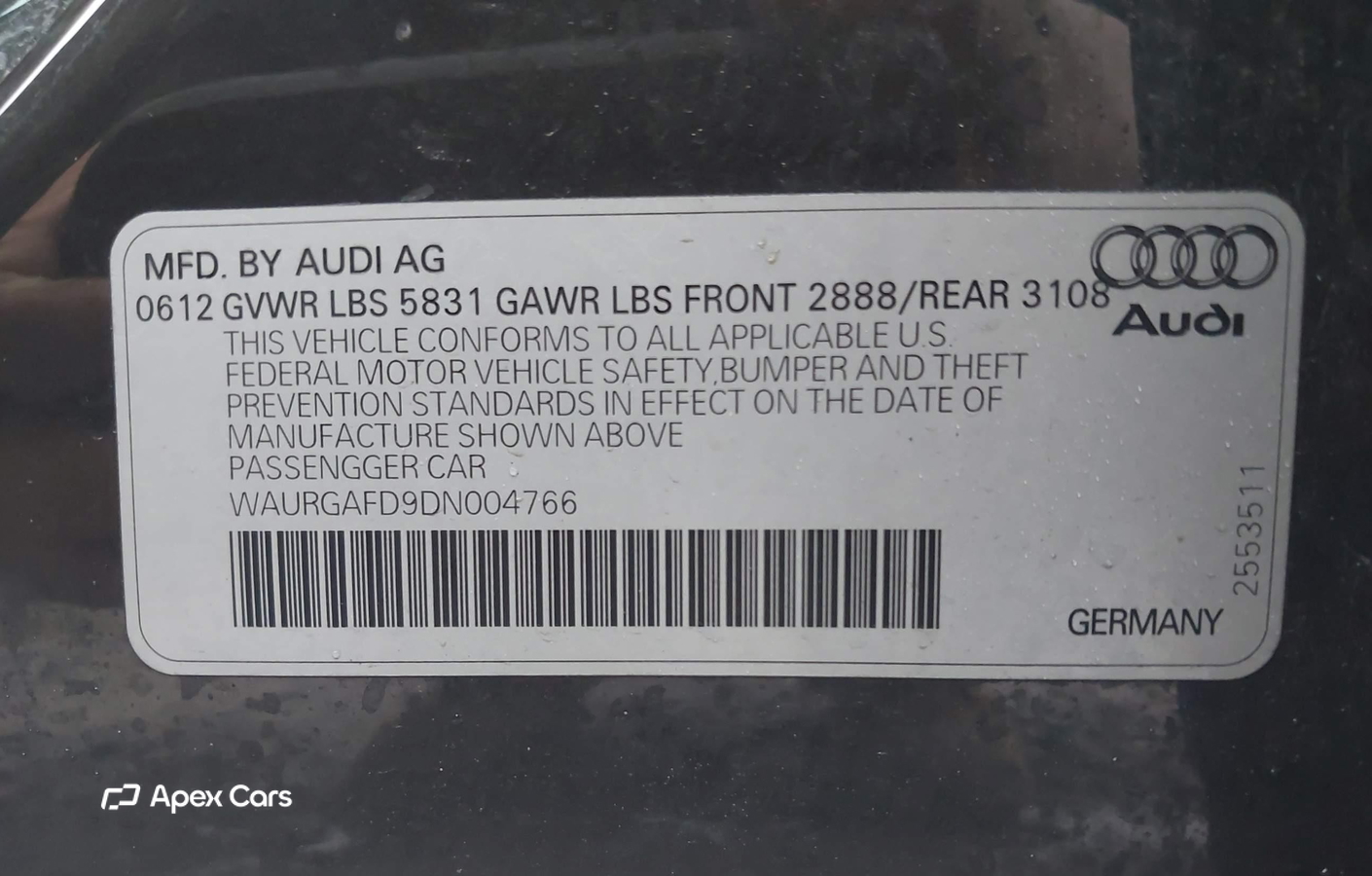 Audi A8 2013