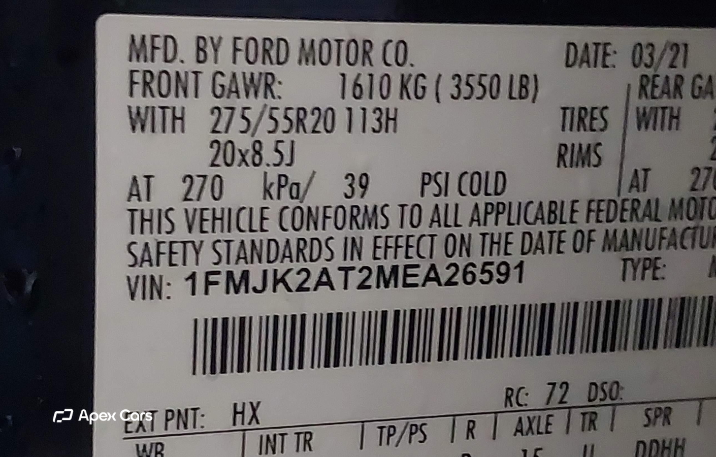 Ford Expedition 2021