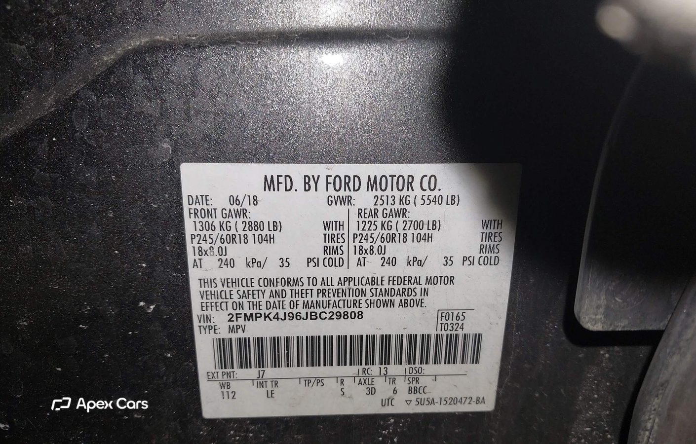 Ford Edge 2018