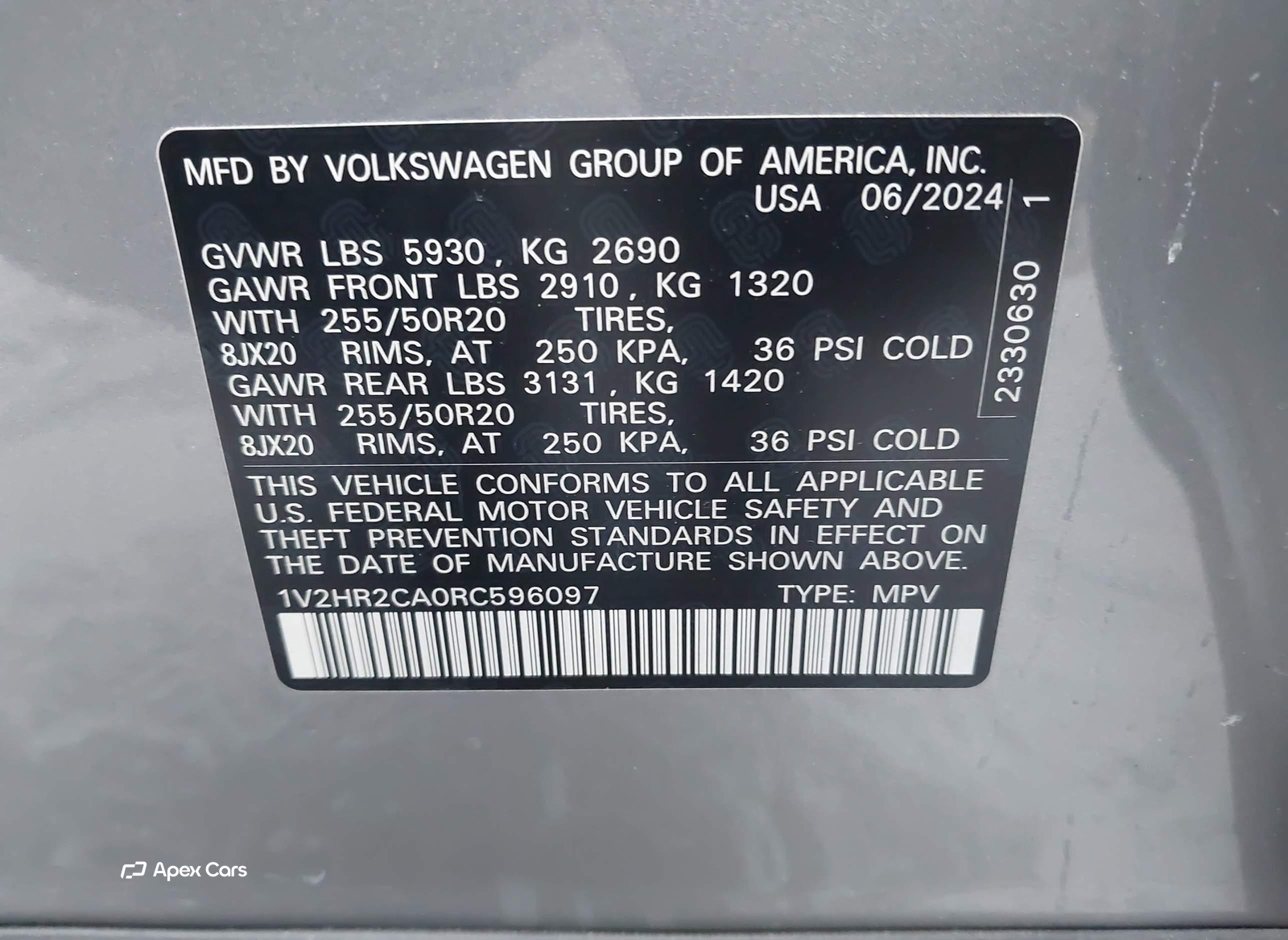 Volkswagen Atlas 2024