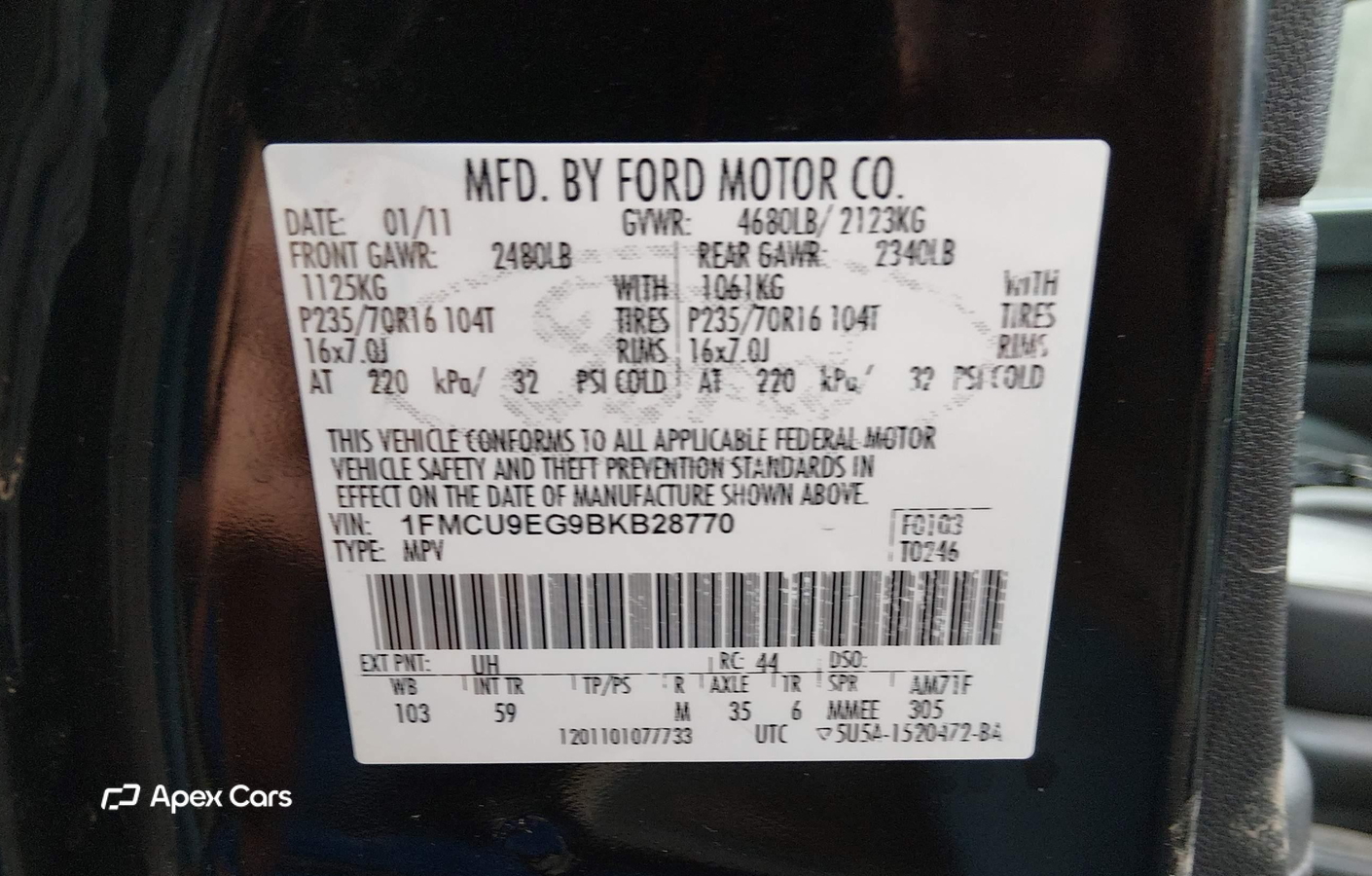 Ford Escape 2011