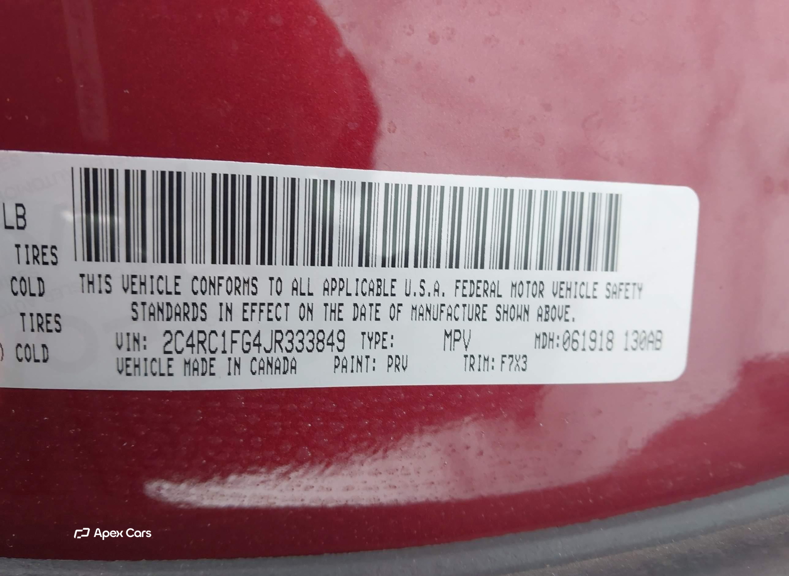 Chrysler Pacifica 2018