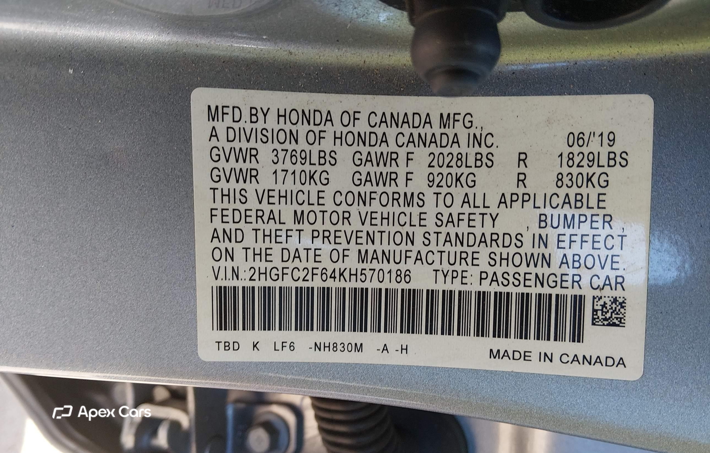 Honda Civic 2019