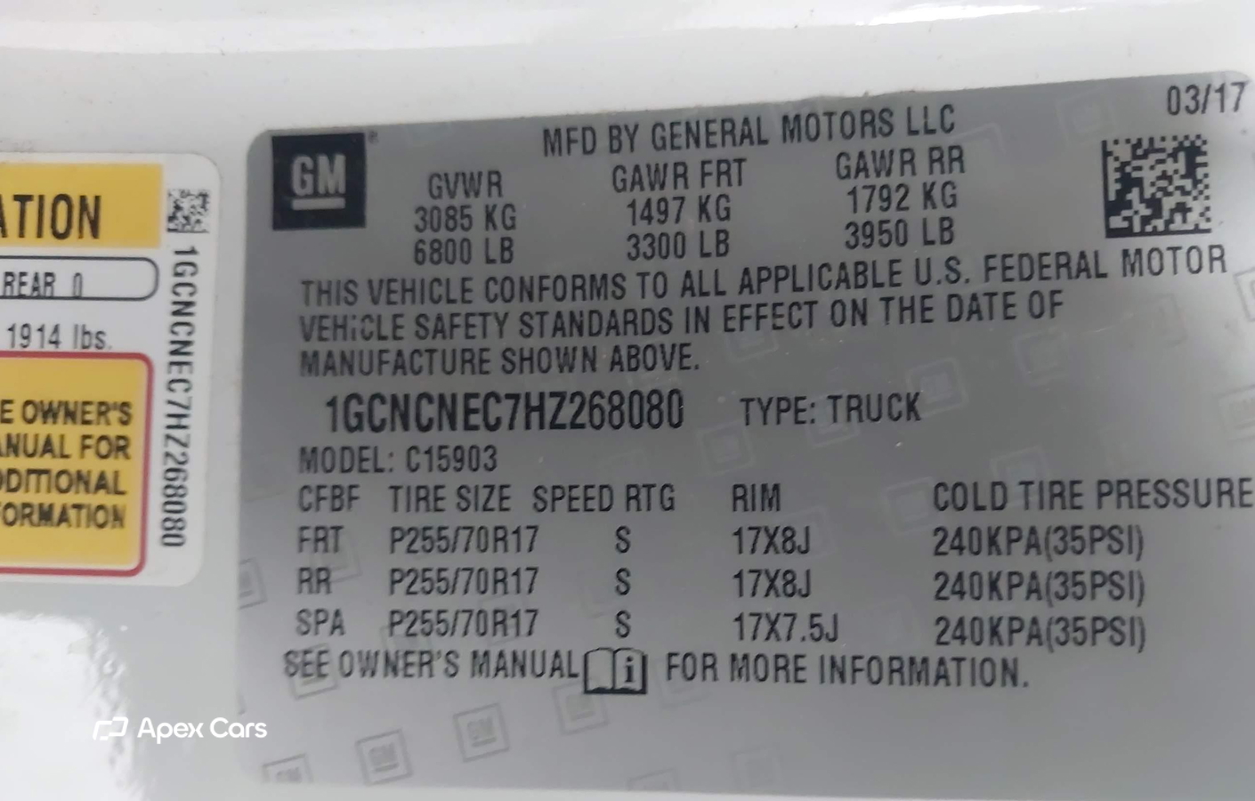 Chevrolet Silverado 2017