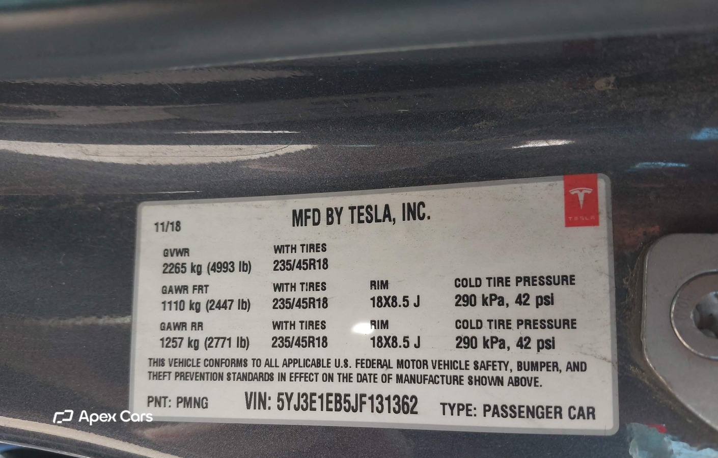 Tesla Model 3 2018