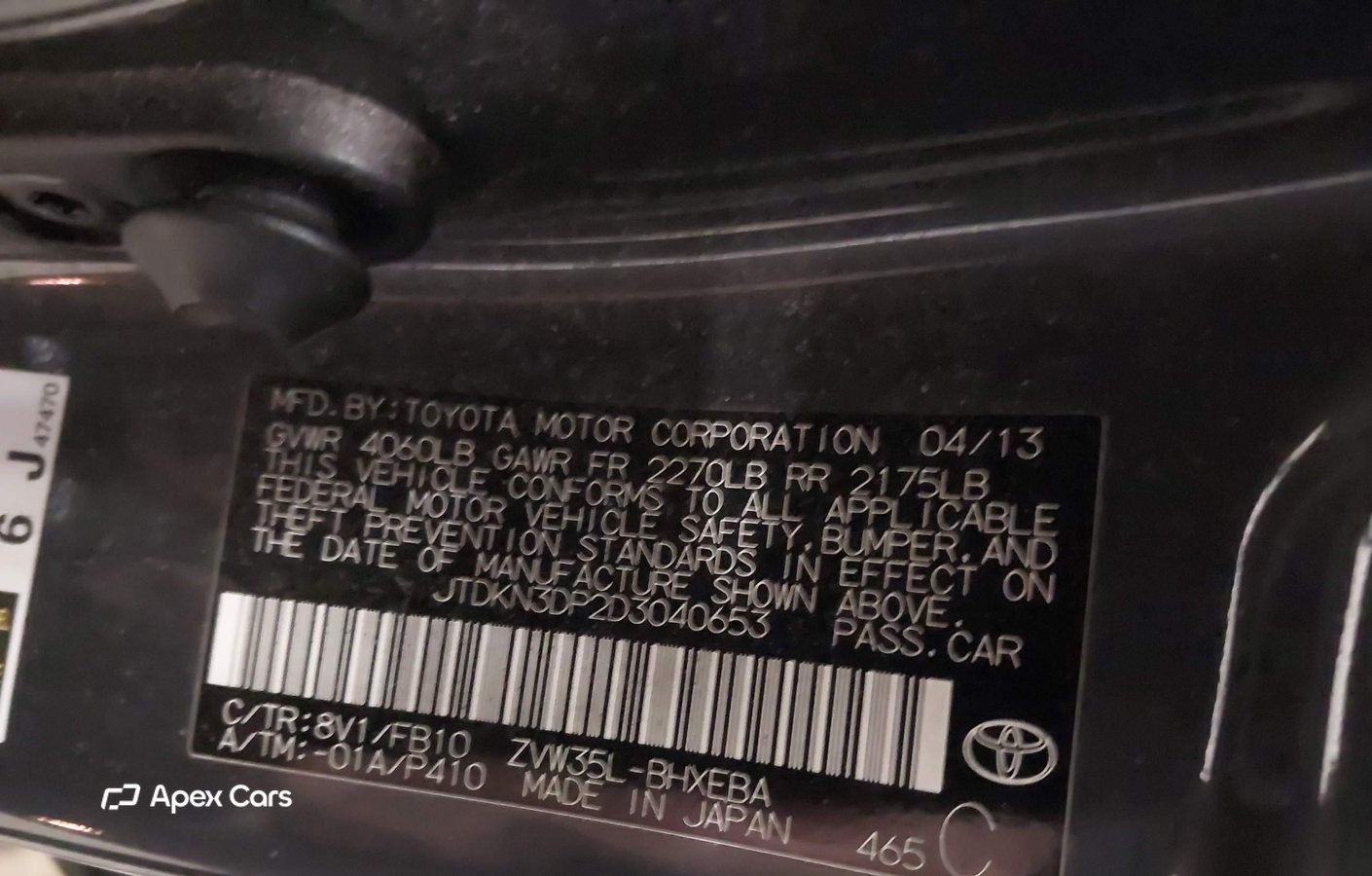Toyota Prius 2013