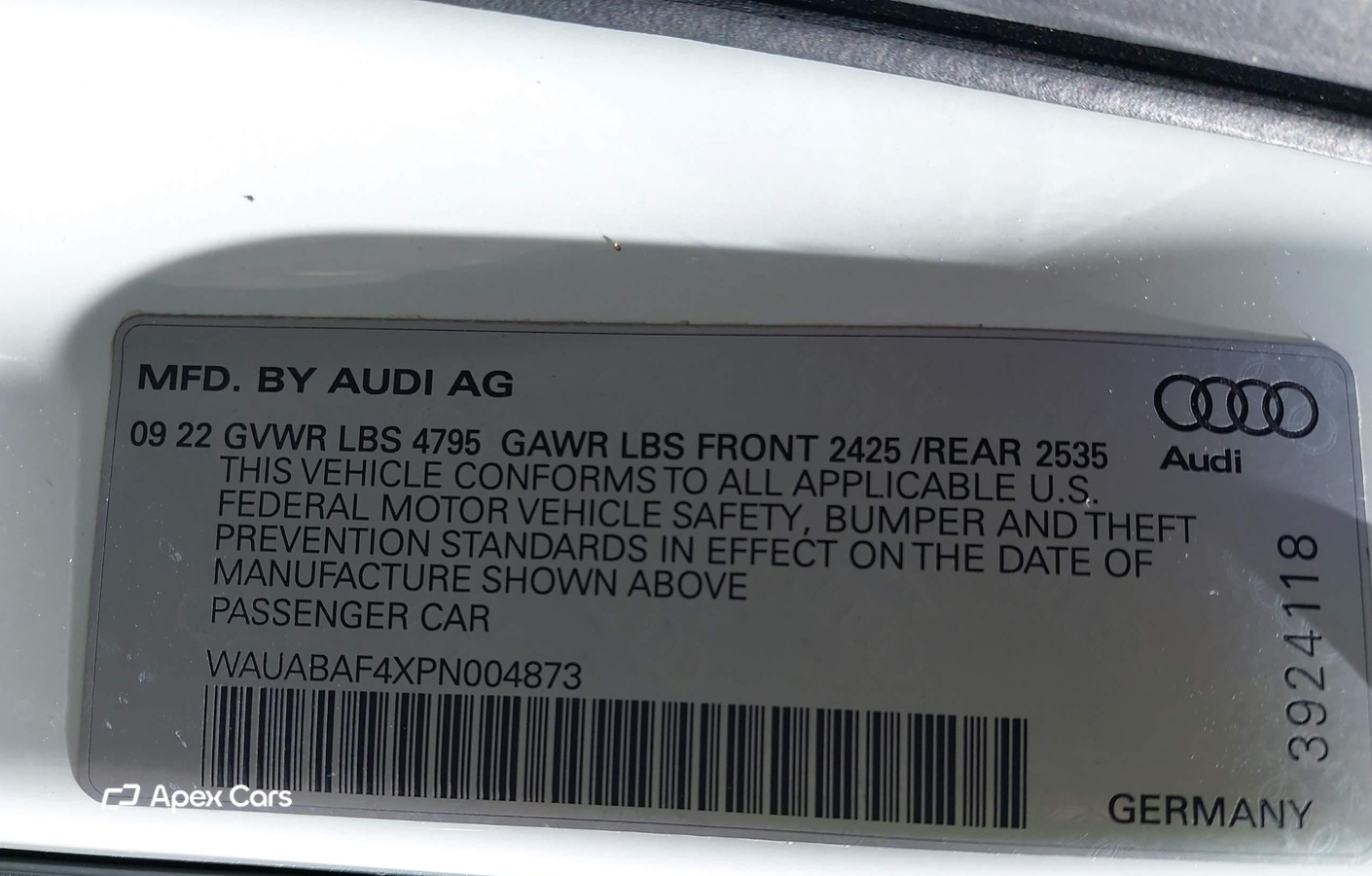 Audi A4 2023