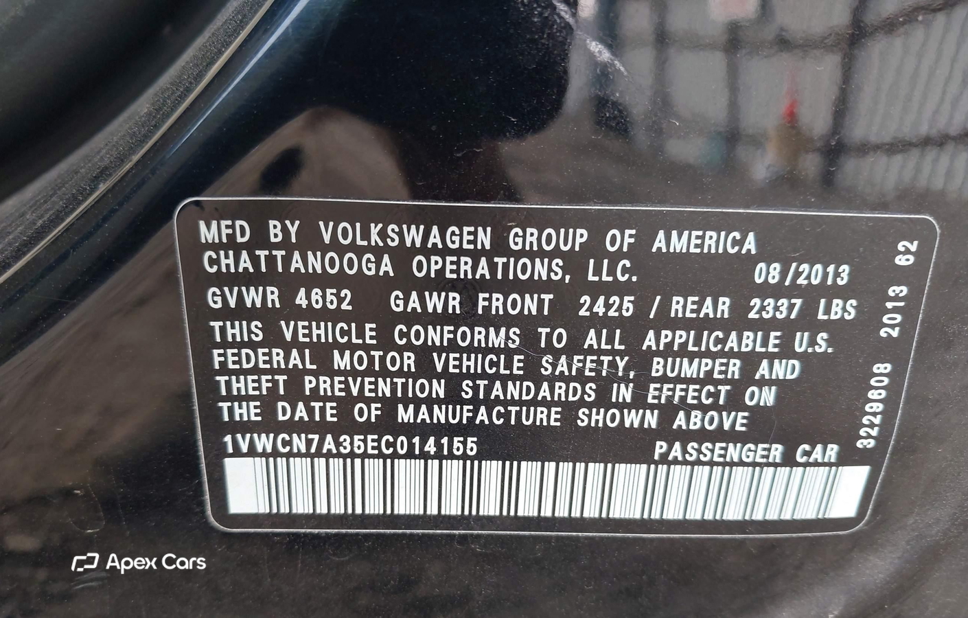 Volkswagen Passat 2014