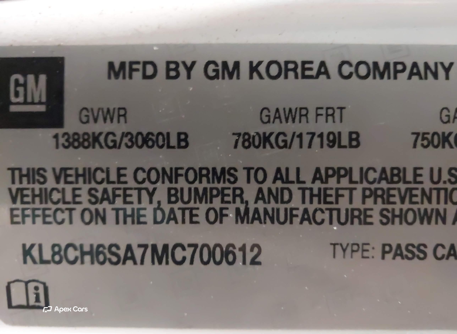 Chevrolet Spark 2021