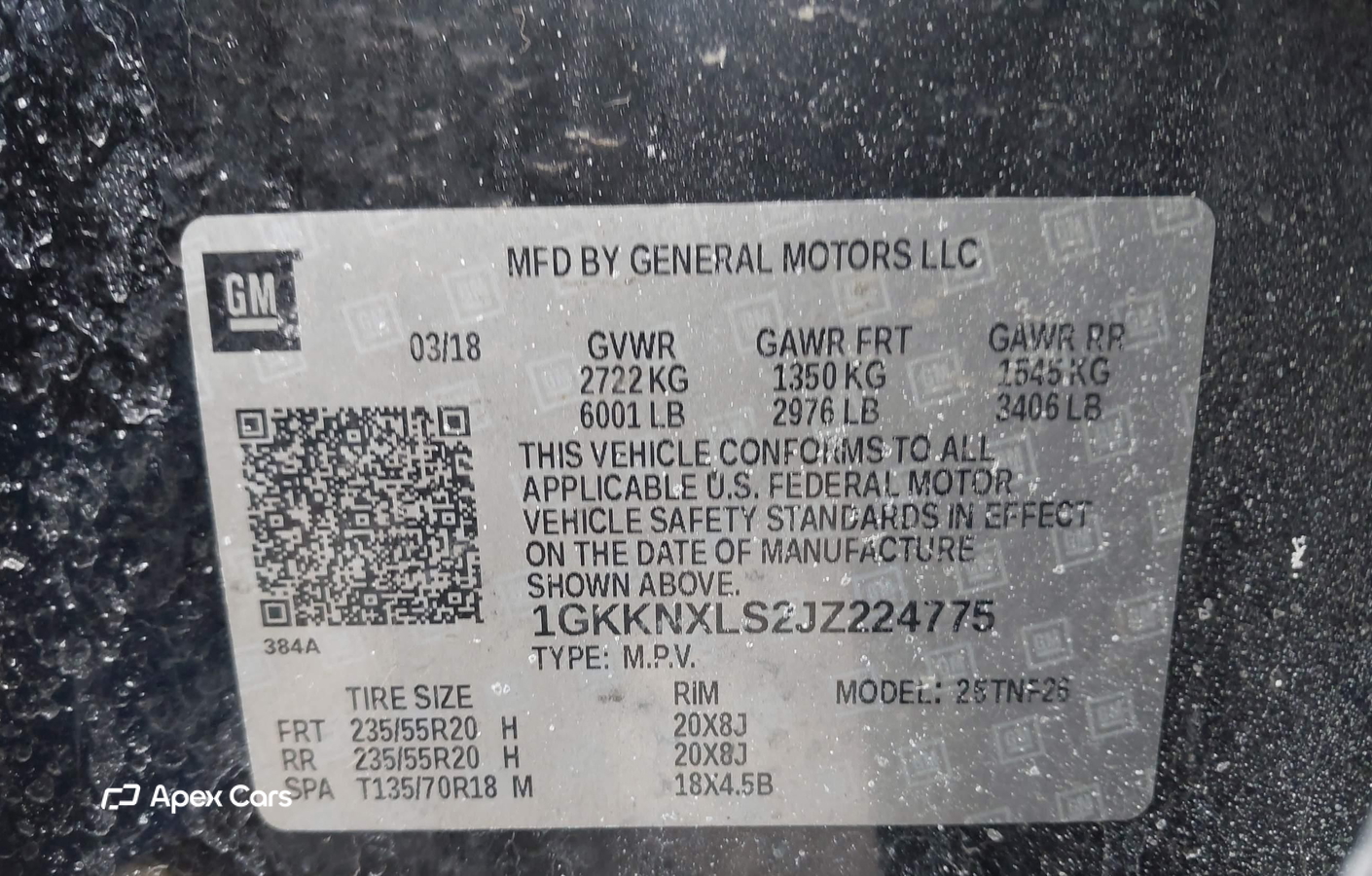 GMC Acadia 2018