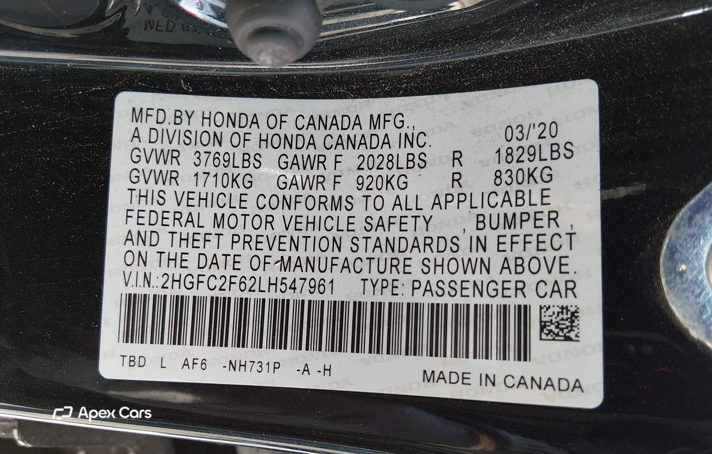 Honda Civic 2020