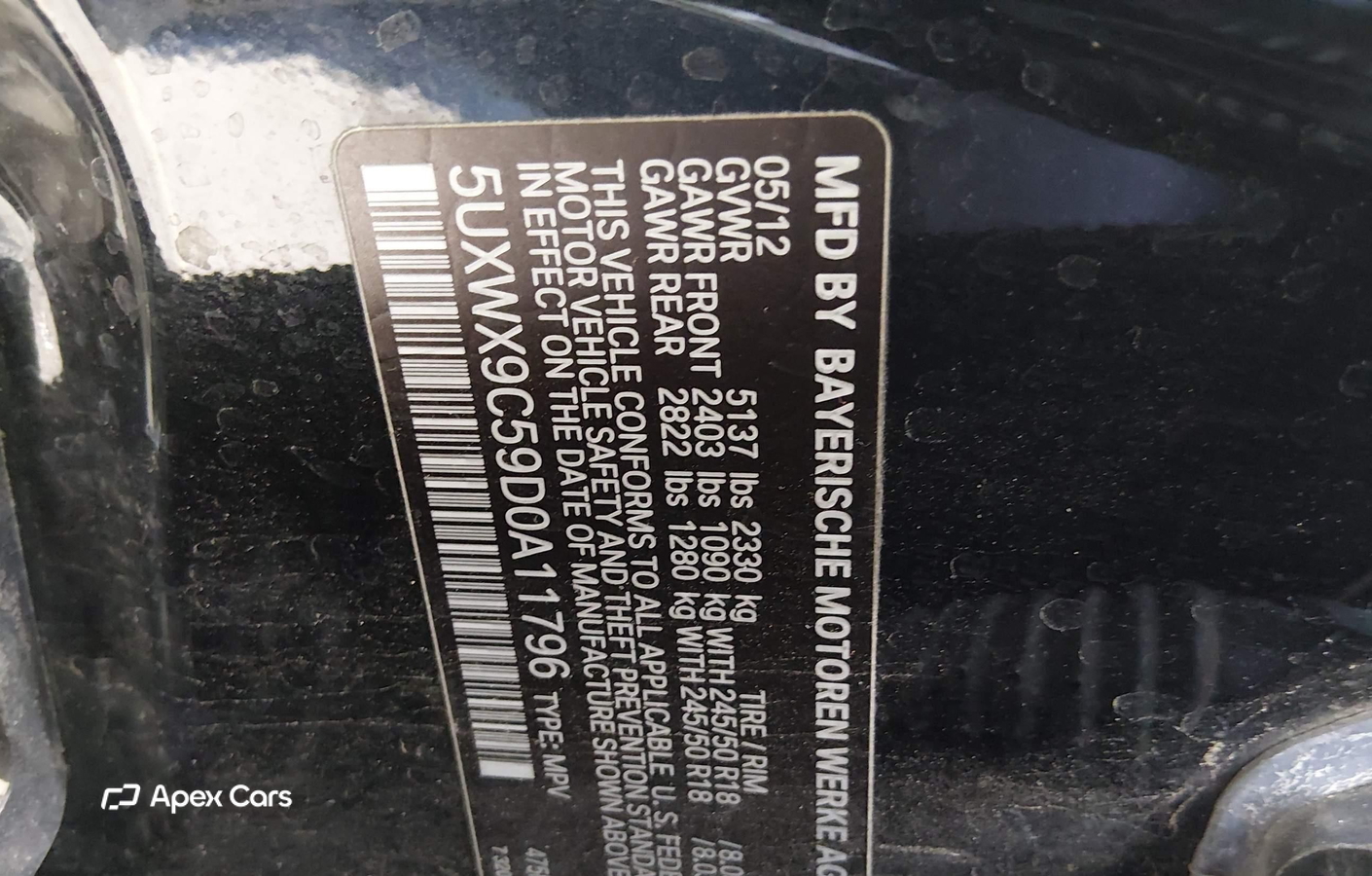 BMW X3 2013