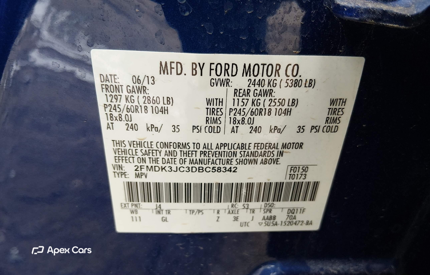 Ford Edge 2013