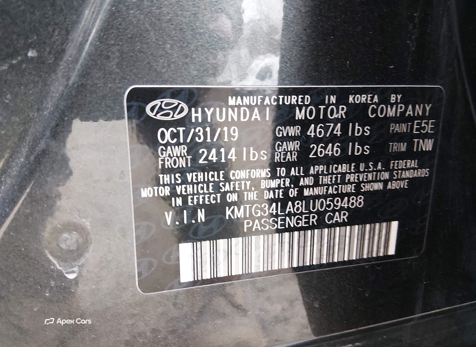 Genesis G70 2020