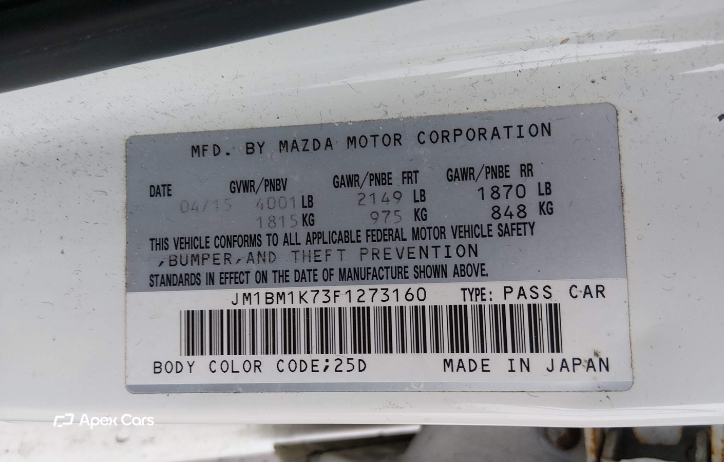 Mazda 3 2015