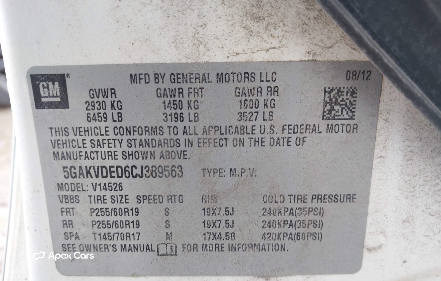 Buick Enclave 2012