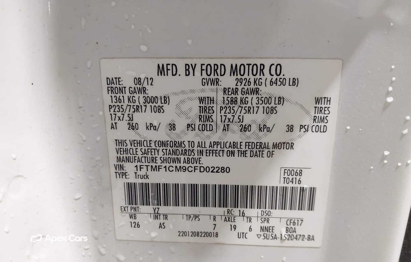 Ford F-150 2012