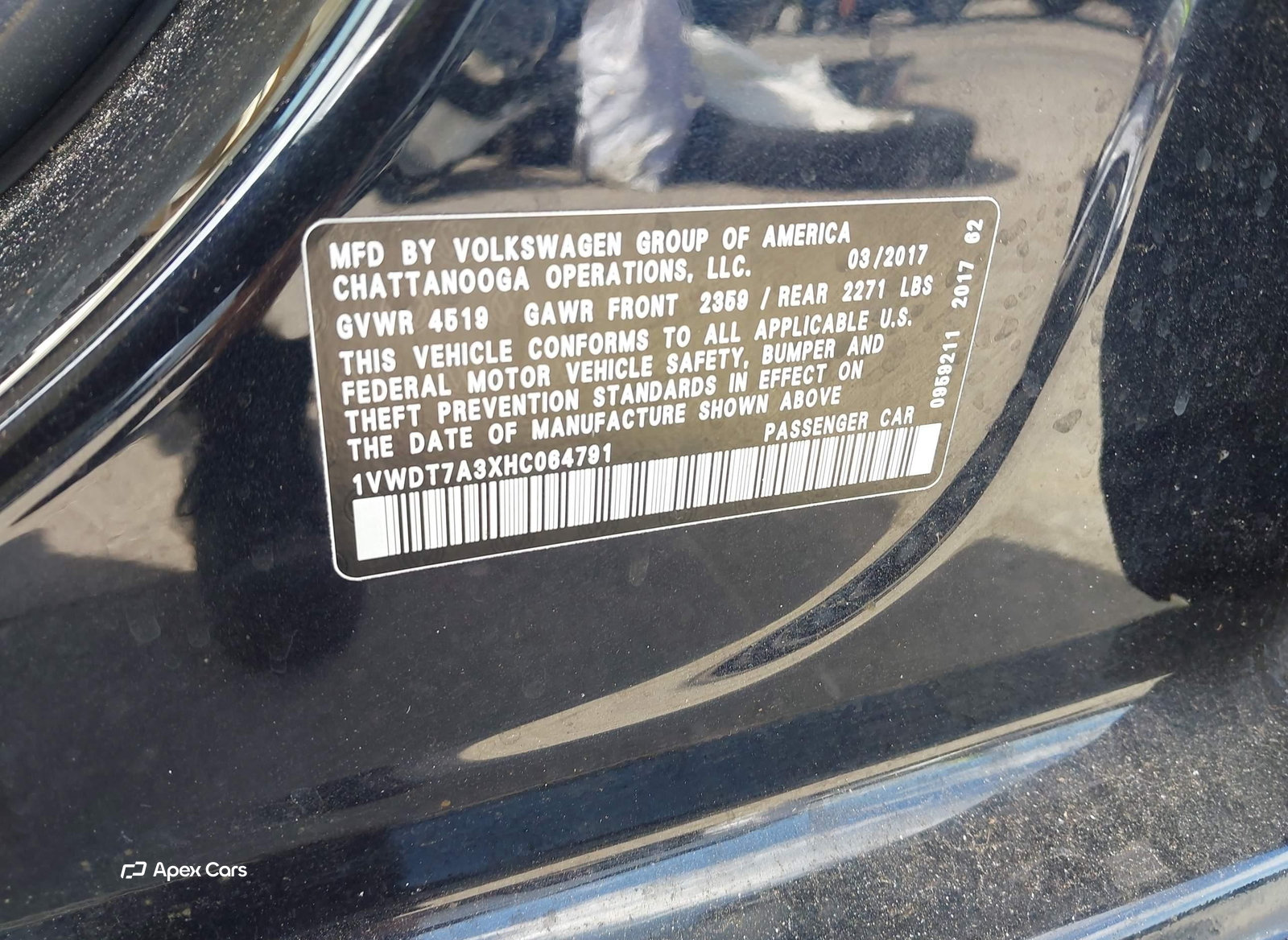 Volkswagen Passat 2017