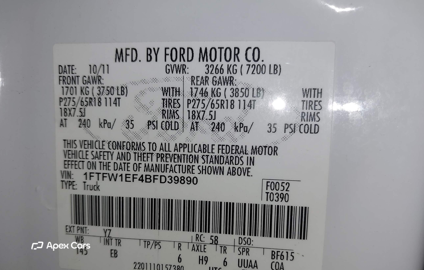 Ford F-150 2011