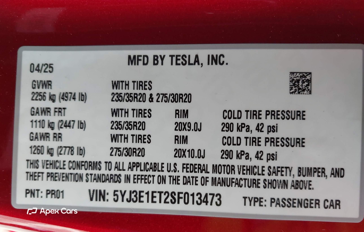 Tesla Model 3 2025